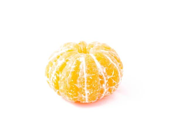 Tangerine (Mandarine) on a White Baclground — Stock Photo, Image