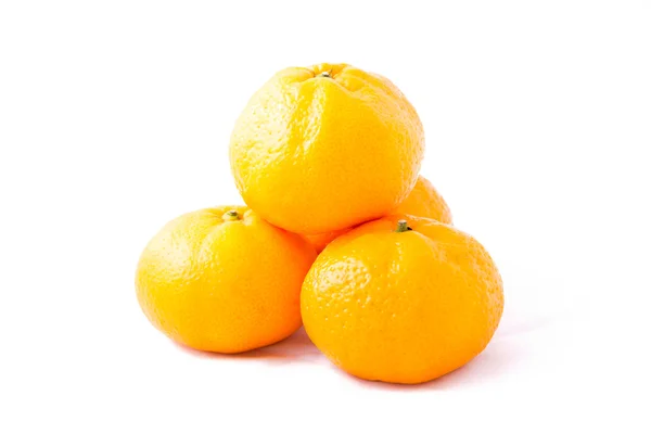 Bunch of Tangerine (Mandarine) Stock Photo