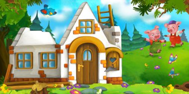 üstünde belgili tanımlık tepe eğleniyor domuz kardeşler 