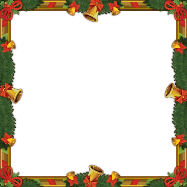 Het frame van Kerstmis — Stockfoto