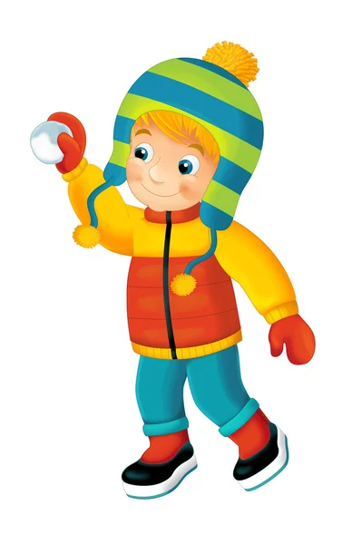 Winter child — Stock Photo, Image