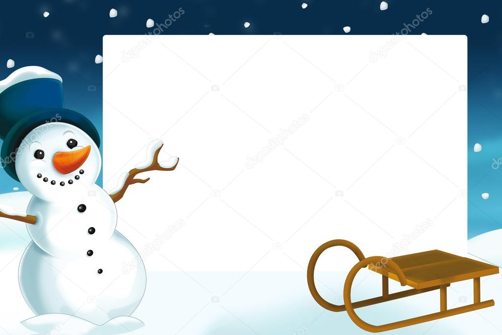 Christmas Border stock image. Image of winter, xmas, frame - 33583165