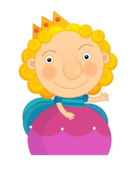 Cartoon princess child — Stock Photo, Image