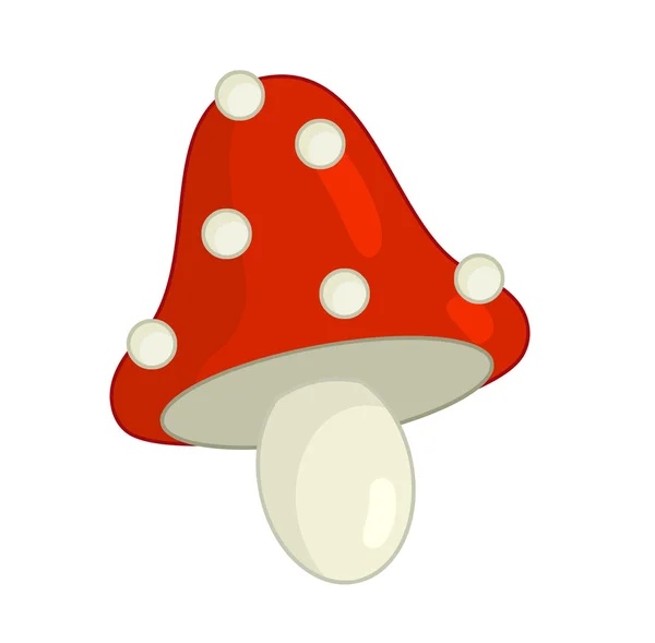 Мультяшный гриб — стоковое фото