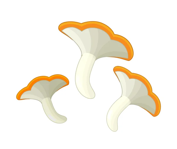 Мультфільм гриби — стокове фото