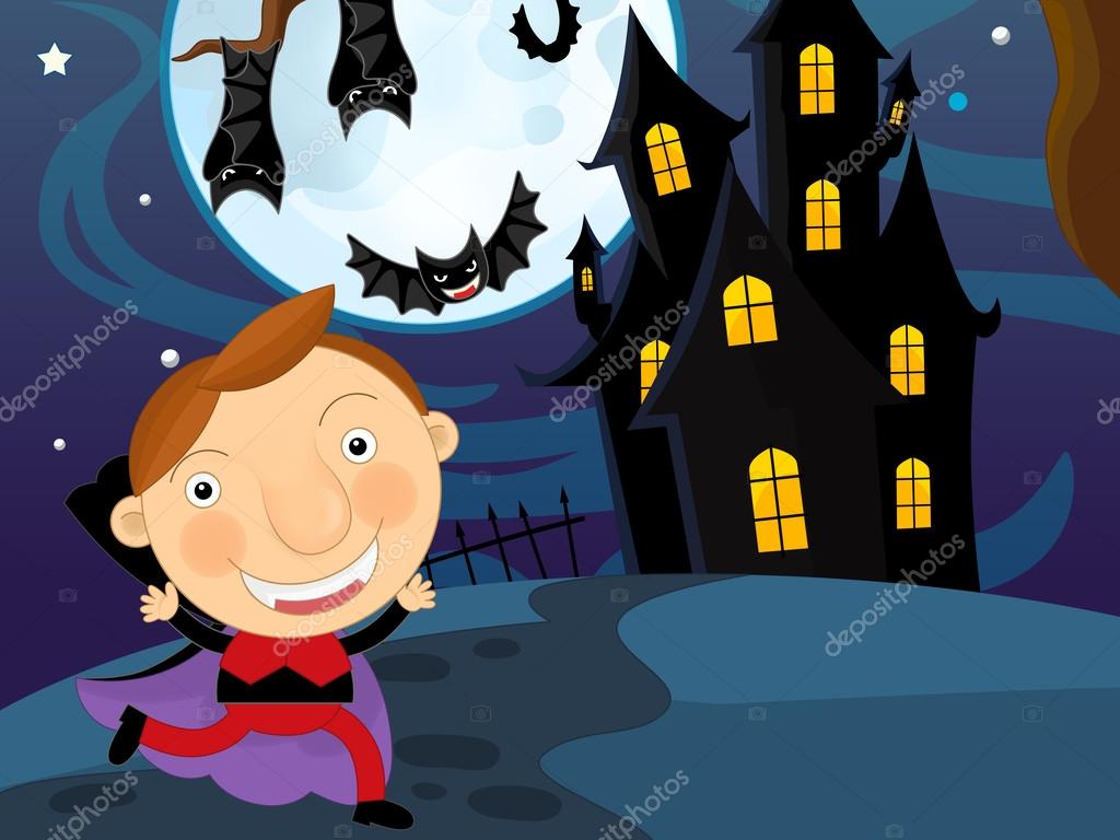 Vampiro de Halloween de dibujos animados: fotografía de stock © agaes8080 #56563499 | Depositphotos Vampiro de Halloween de dibujos animados: fotografía de stock © agaes8080 #56563499 | Depositphotos