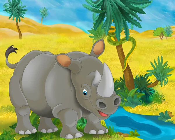 Kreslený nosorožce stock fotografie, royalty free Kreslený nosorožce  obrázky | Depositphotos ®