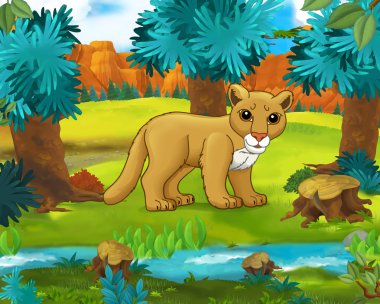 Karikatür karikatür Puma