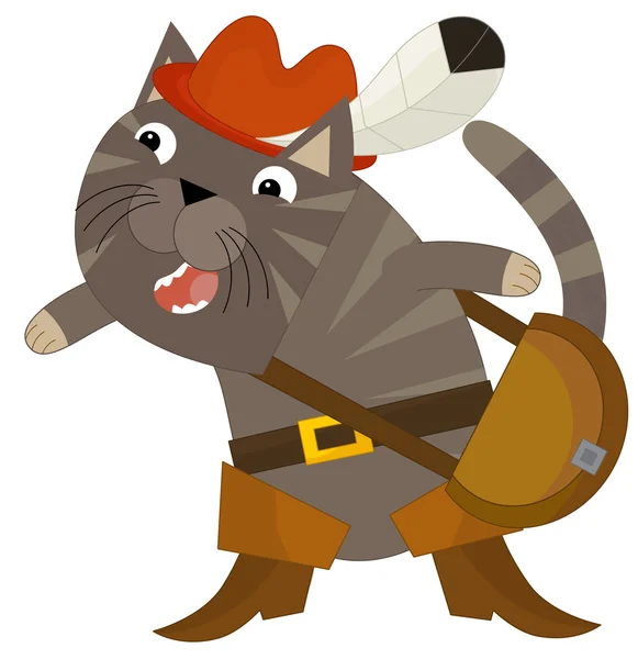 Cartoon cat Puss in Boots Stock Photo by ©agaes8080 70055167