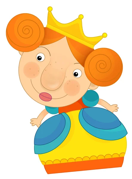 Cartoon character princess — Stock Photo, Image