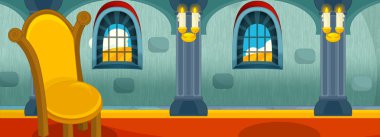 Çizgi film masal sahne