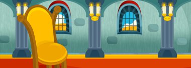 Çizgi film masal sahne