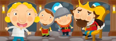 Çizgi film masal sahne