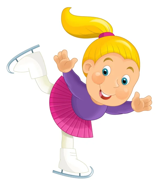 Animated Figure Skating Clipart