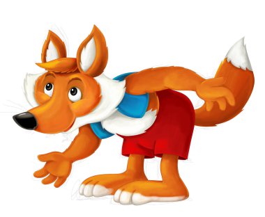 karikatür Kızıl Tilki