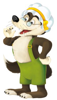 Çizgi film masal kurt