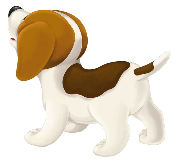 Cachorro dos desenhos animados cão — Fotografia de Stock