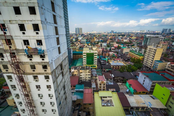 View of buildings in Sampaloc, in Manila, The Philippines. — Stock Photo, Image