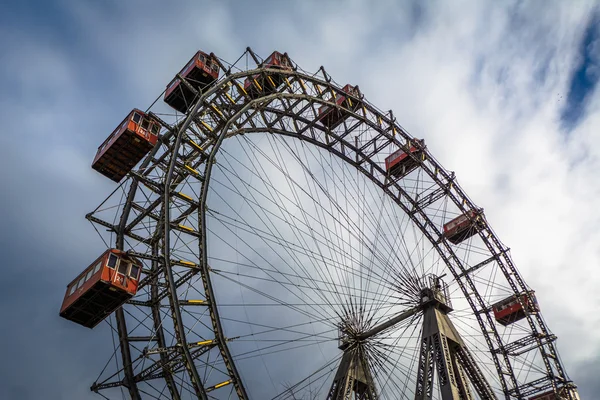 Roda Ferris di Prater, di Wina, Austria . — Stok Foto