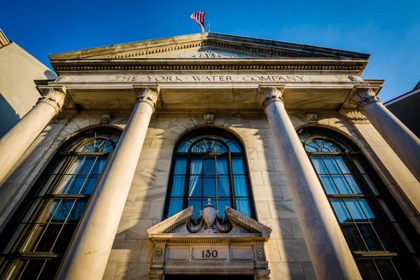 The York Water Company Building, em York, Pensilvânia . — Fotografia de Stock