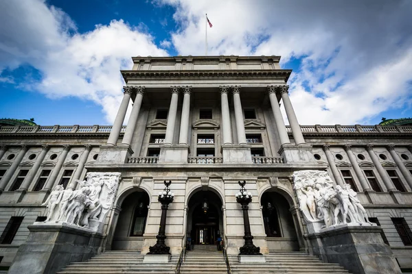 L'extérieur du Capitole de l'État de Pennsylvanie, à Harrisburg, P — Photo