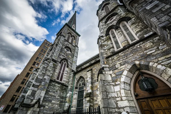 Pine Street Presbyterian Church, en el centro de Harrisburg, Pennsyl — Foto de Stock