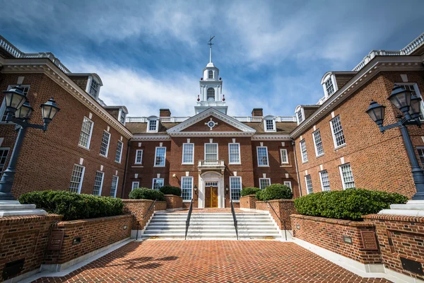 Das Gebäude der Staatshauptstadt von Delaware in Dover, Delaware. — Stockfoto