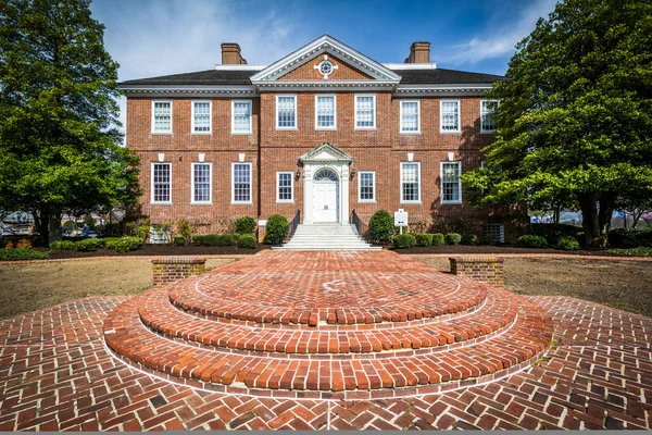 De Delaware openbare archieven gebouw in Dover (Delaware). — Stockfoto