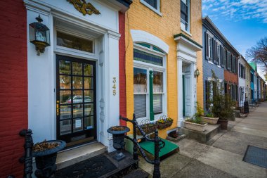 Market Street, Frederick, Maryland evler.