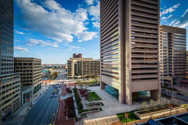 Şehir Baltimore, Maryland binalar görünümünü.