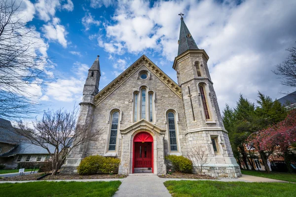 Trinity Episcopal Church, i Baltimore, Maryland. — Stockfoto