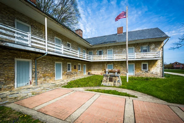 El cuartel de Hessian, en Frederick, Maryland . — Foto de Stock