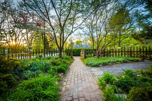 Jardines en Cylburn Arboretum, en Baltimore, Maryland . — Foto de Stock