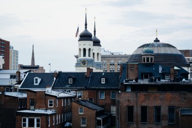 Şehir Baltimore, Maryland binalar görünümünü.