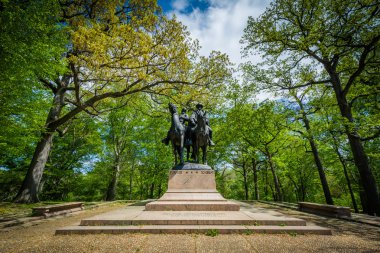 Wyman Park Dell, Charles Köyü, Baltimore, Maryla heykeli