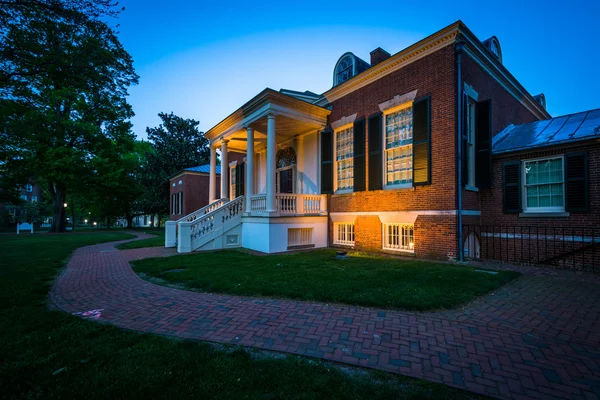 Het Homewood Museum aan Johns Hopkins University in Baltimore, M — Stockfoto