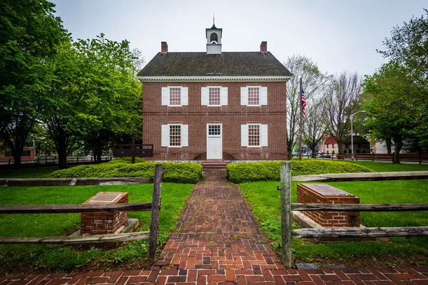 The Colonial Courthouse, nel centro di York, Pennsylvania . — Foto Stock