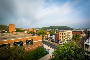 Şehir okuma, Pennsylvania binalar görünümünü.