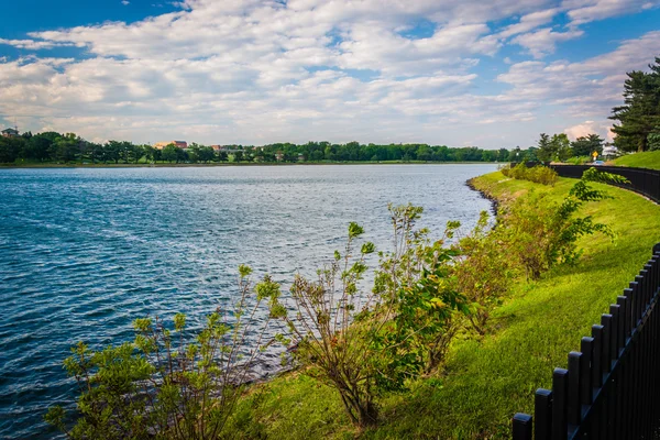 Lago Montebello, en Baltimore, Maryland . — Foto de Stock