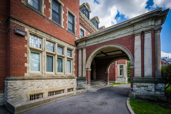 La Biblioteca Regis College, en la Universidad de Toronto, en Toro — Foto de Stock