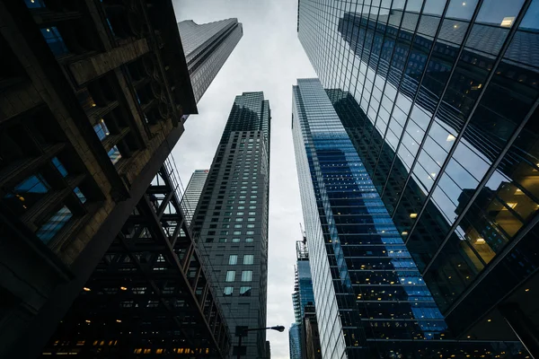 Modern épületek a Financial District, Toronto, Ontario. — Stock Fotó