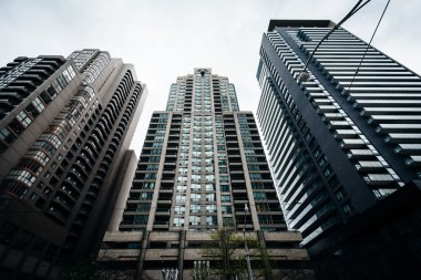 Şehir Toronto, Ontario modern binalar.