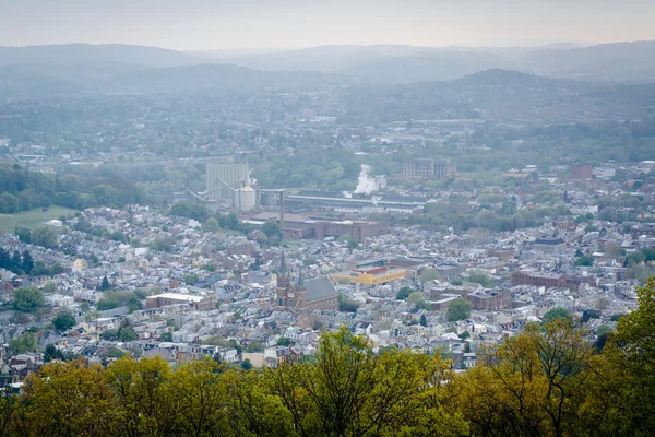 Widok z Pagoda na dysku Skyline, w Reading, Pensylwania. — Zdjęcie stockowe