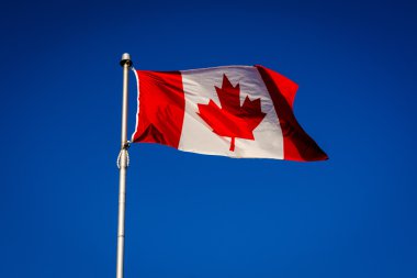 Merkezi Adası, Toronto, Ontario, Kanada bayrağı.