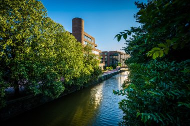 Chesapeake ve Ohio kanal Georgetown, Washington, DC. 