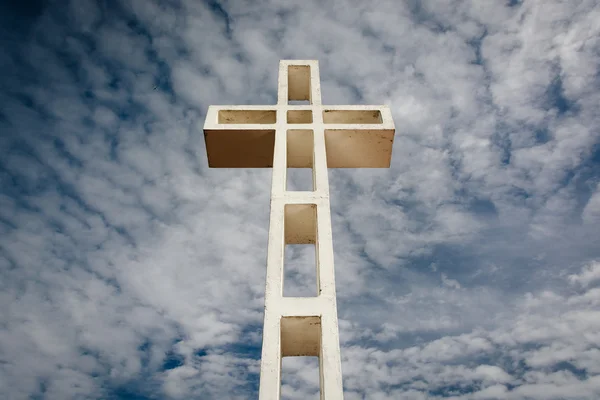 Cross on Mount Soledad, in La Jolla, California. — Stock Photo, Image