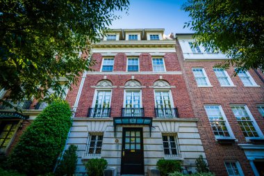 Tuğla apartmanlar Washington, Dc. 