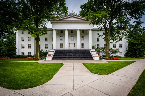 Pennsylvania Hall, on the campus of Gettysburg College, in Getty — Stock Photo, Image