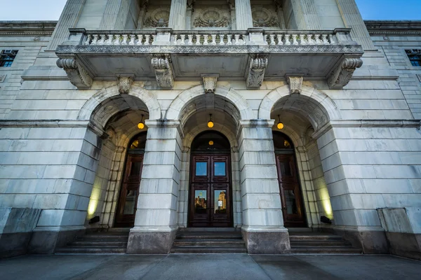 Utsidan av Rhode Island State House, i Providence, Rho — Stockfoto