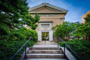 Providence'de Brown Üniversitesi kampüsünde Mencoff Salonu, 